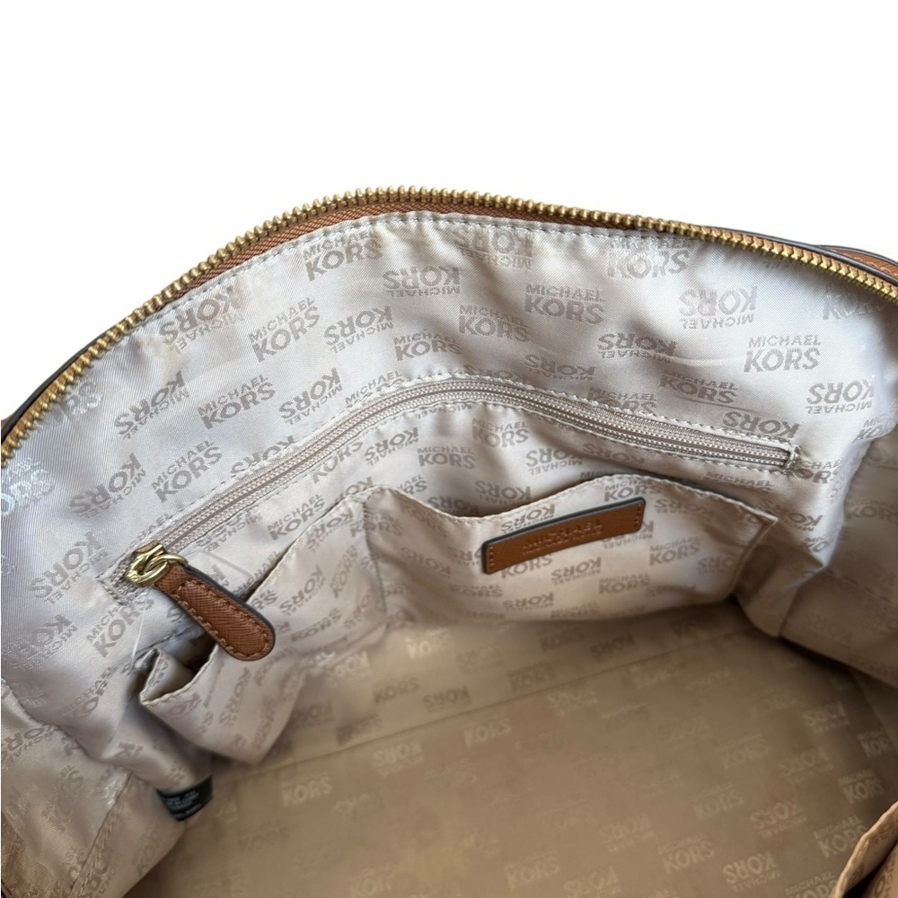 Michael Kors Saffiano Large Satchel - Picture 11 of 16